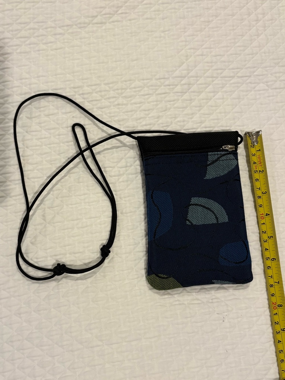 Mini Crossbody Phone Pouch - Navy Blue
